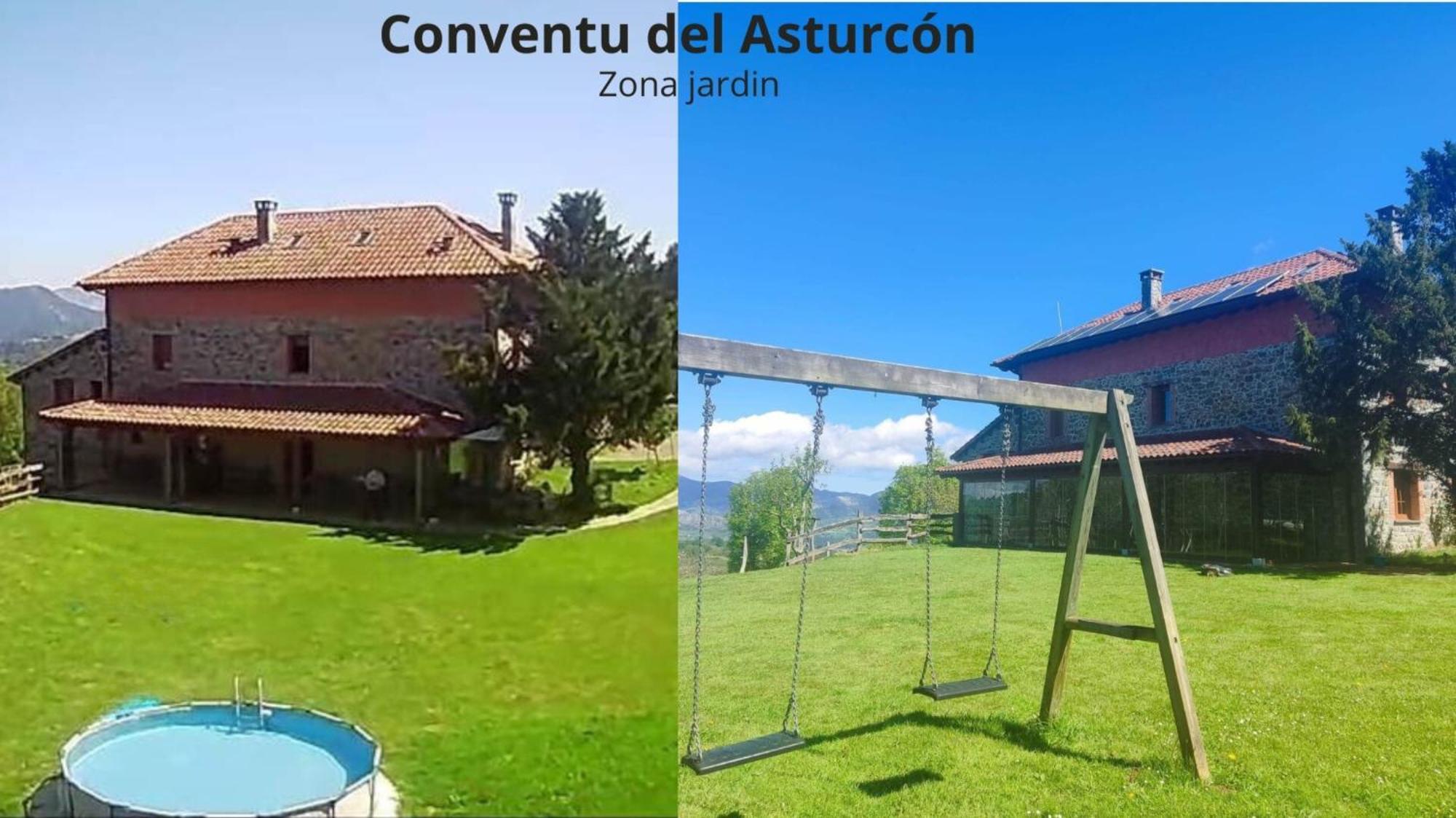 El Conventu Del Asturcon Guest House Lago  ภายนอก รูปภาพ